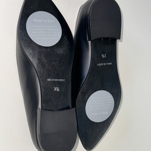 Everlane The Modern Point Black 7.5 - Picture 8 of 9